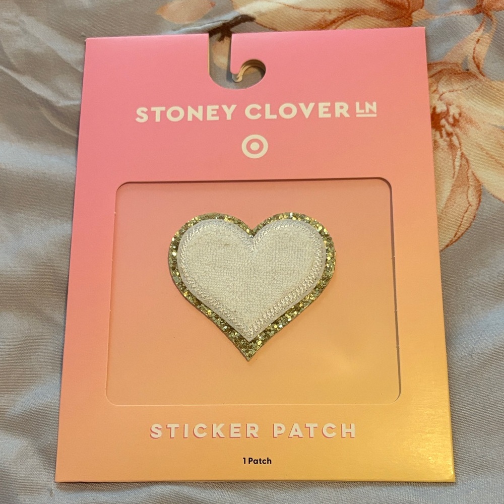 Stoney Clover Lane TARGET White Heart Patch